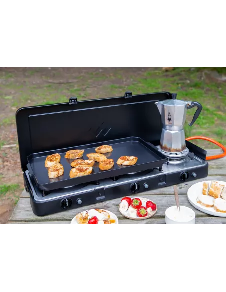 Plaque plancha Cadac 2 Cook pour réchauds 2 et 3 brûleurs CADAC -