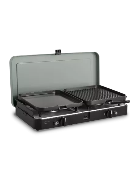 Réchaud portable à gaz 2 brûleurs Cadac 2 Cook 3 Pro Deluxe CADAC -