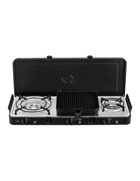 Réchaud portable à gaz 3 brûleur Cadac 3 cook turbo FFD Deluxe CADAC