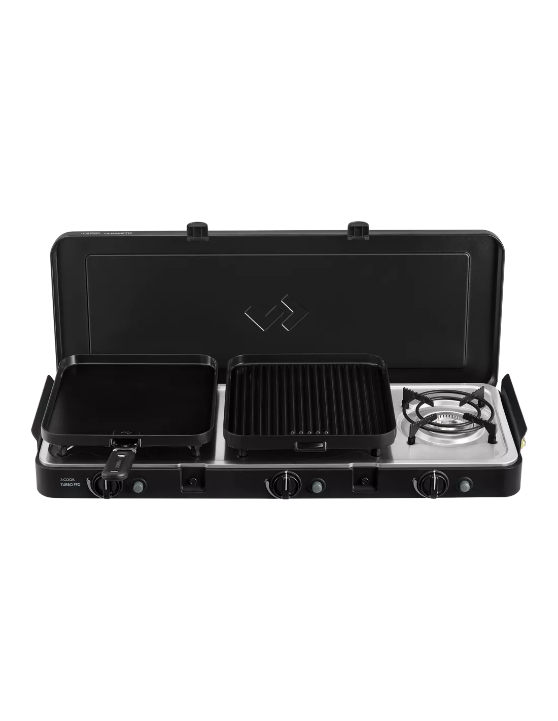 Réchaud portable à gaz 3 brûleur Cadac 3 cook turbo FFD Deluxe CADAC