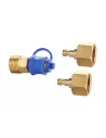 Snelkoppeling Dubbele CADAC voor G1 / 2 Gasslang CADAC - accessoire