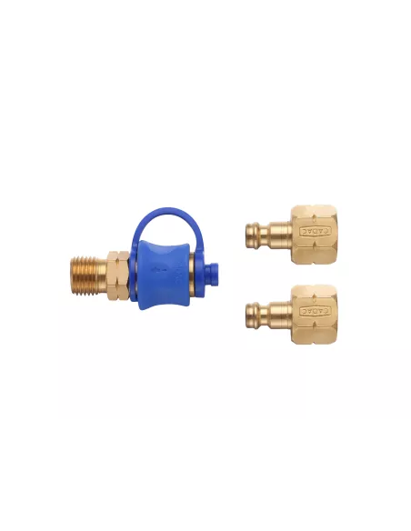 Couplage rapide double CADAC pour tuyau gaz 8 mm CADAC - accessoire