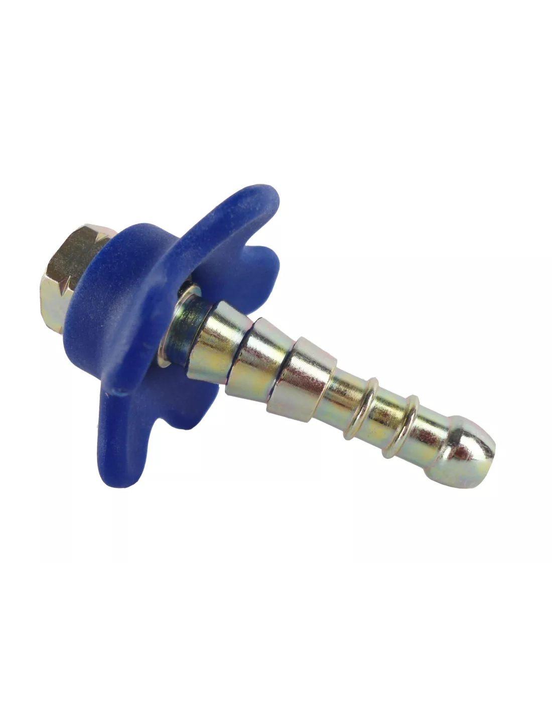 Tétine de gaz CADAC avec volant pour tuyau gaz 1/4” main gauche CADAC