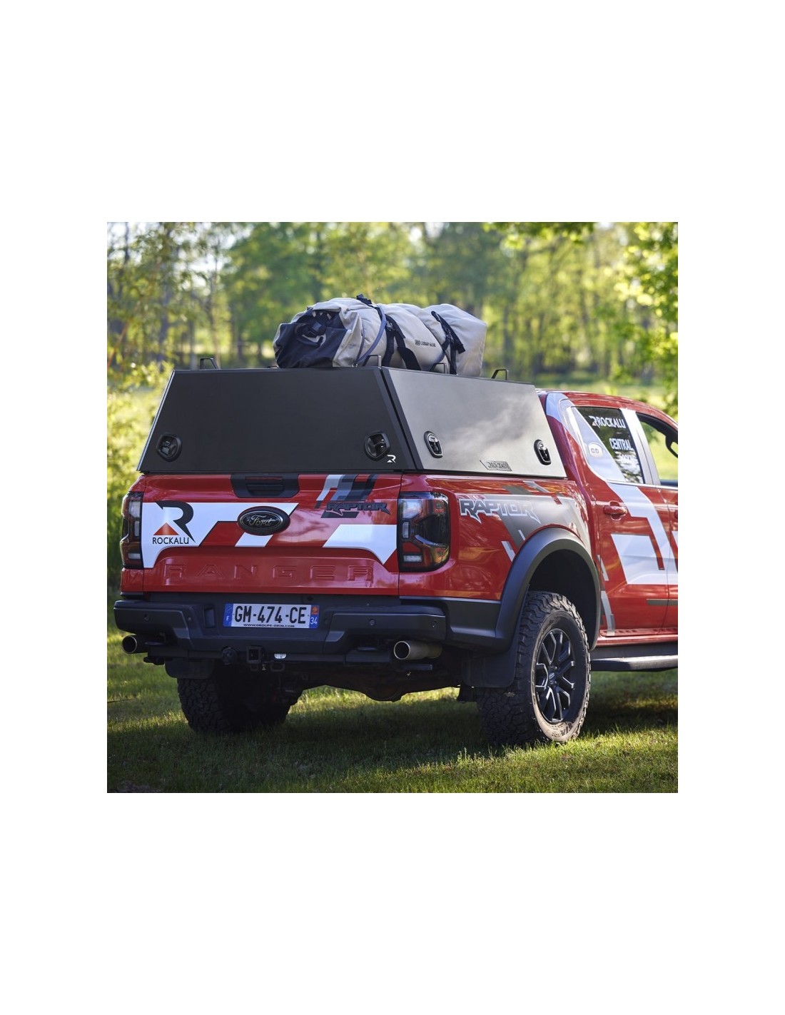 Hard top aluminum ROCKALU 3 Isuzu D-Max 2012+