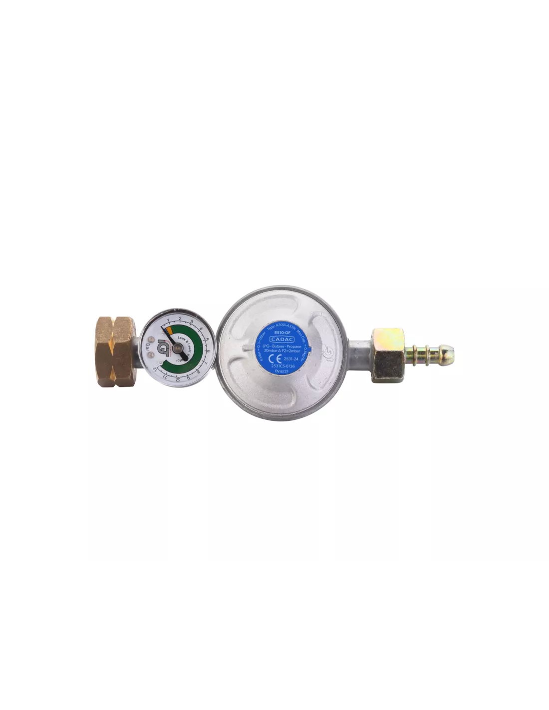 Universalregler CADAC Überlauf 30 mbar mit Manometer CADAC -