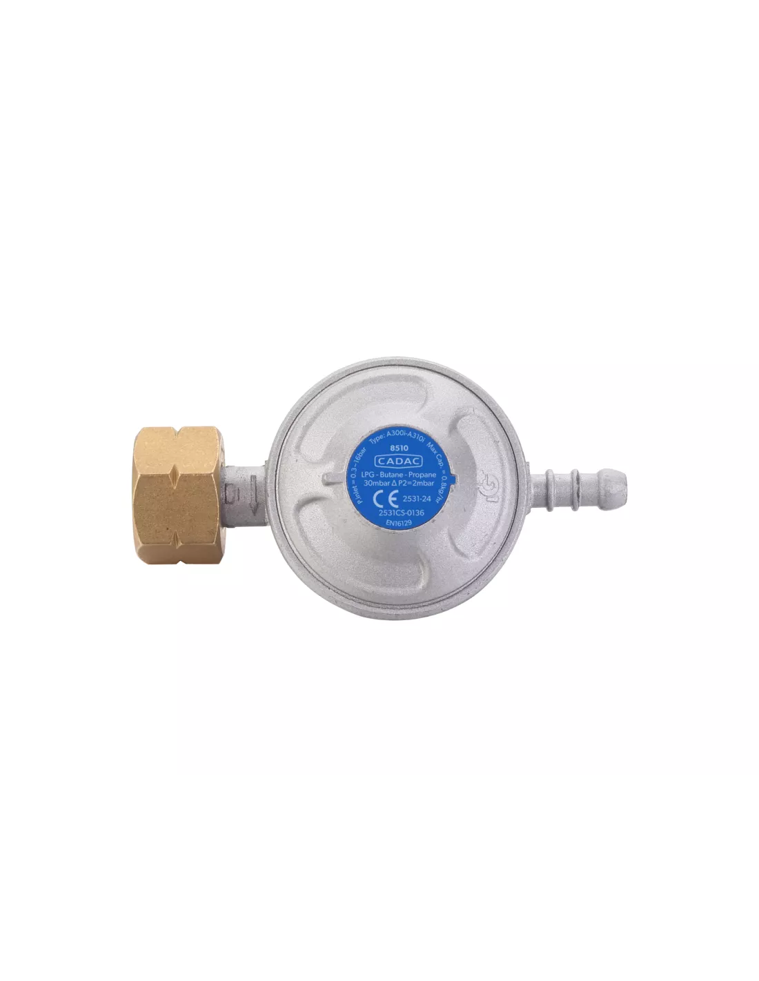 Universalregler CADAC 30 mbar mit Pipe 85 cm CADAC - Zubehör