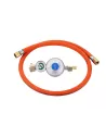 Universele regulator CADAC 50 mbar met manometer en overloopveiligheid