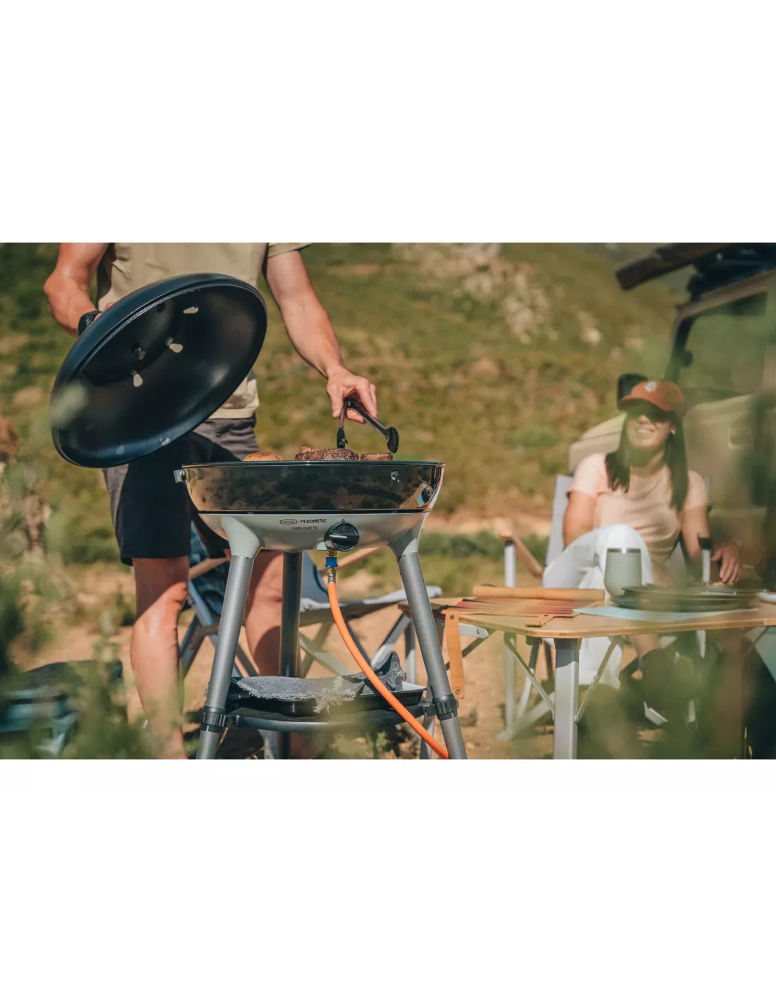 Barbecue à gaz portable Cadac Carri Chef 50 BBQ CADAC - accessoire 4x4
