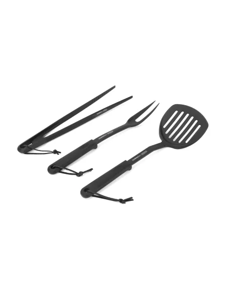 Set ustensiles BBQ CADAC - spatule pince et fourchette CADAC -