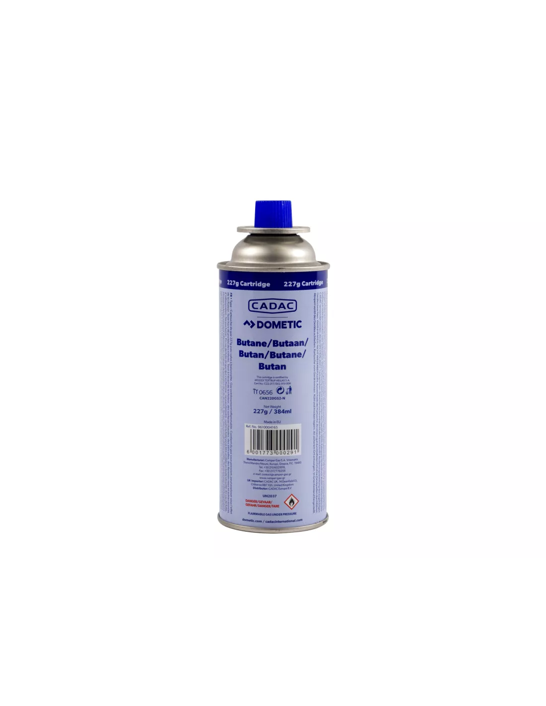 Butaan CADAC 227 G GASCARTRIDGE IN VALIGE CADAC - 4x4 accessoire