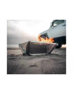 Brasero-Grillabnehmbarer Edelstahl JAMES BAROUD - 4x4 Zubehör