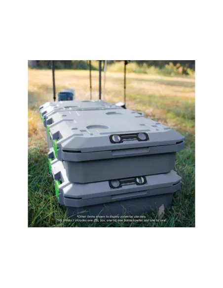 Caisse overland outdoor grise Tred GT 25L TRED - accessoire 4x4