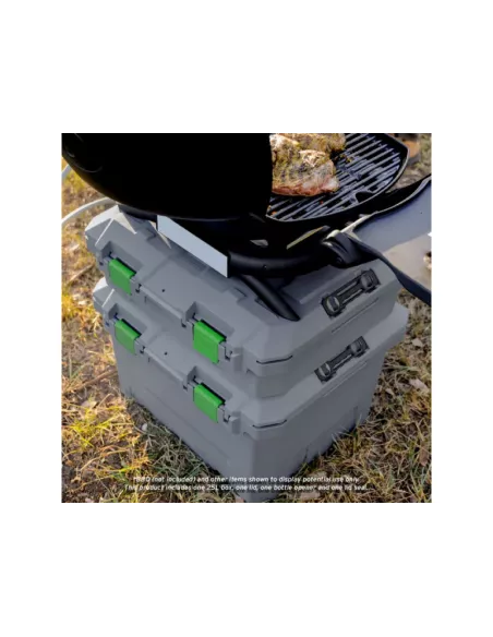Caisse overland outdoor grise Tred GT 25L TRED - accessoire 4x4