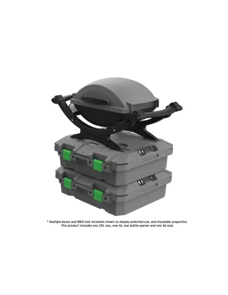 Caisse overland outdoor grise Tred GT 25L TRED - accessoire 4x4