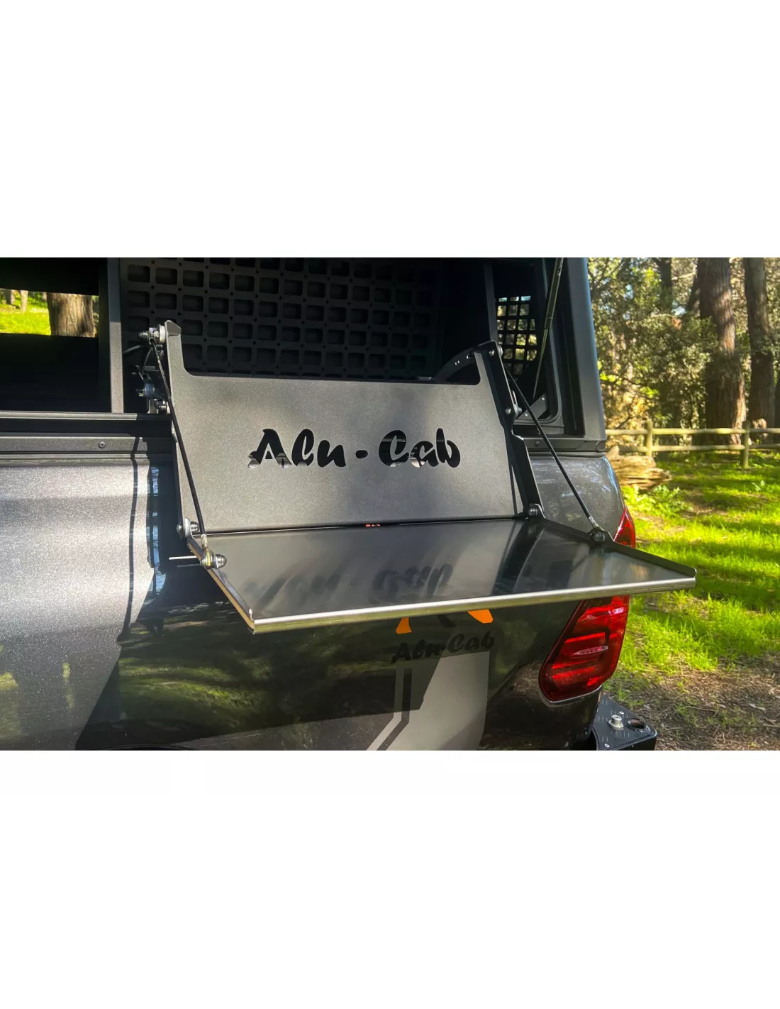 Klapptablette für Hardtop-Alu-Cab-seitliches Seitenteil ALU CAB -