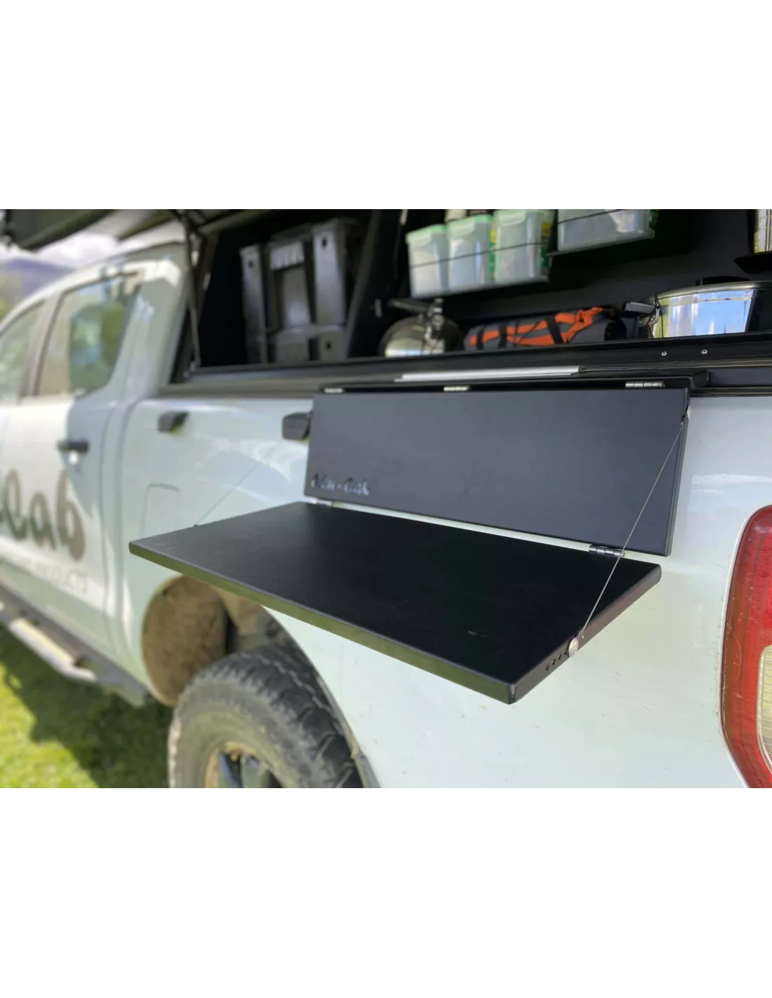 Tablette latérale pliable noir sur hardtop Alu-Cab ALU CAB -