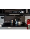 Zwarte opvouwbare zijplank op HARDTOP ALU-CAB ALU CAB -