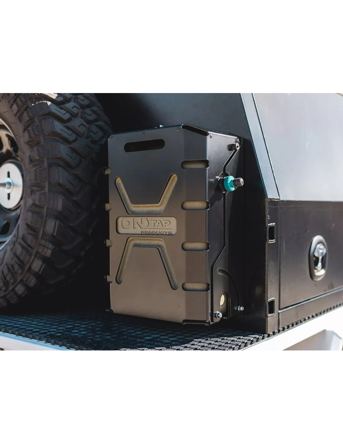 Support de Jerry Can 22L verrouillable Ontap noir ONTAP - accessoire