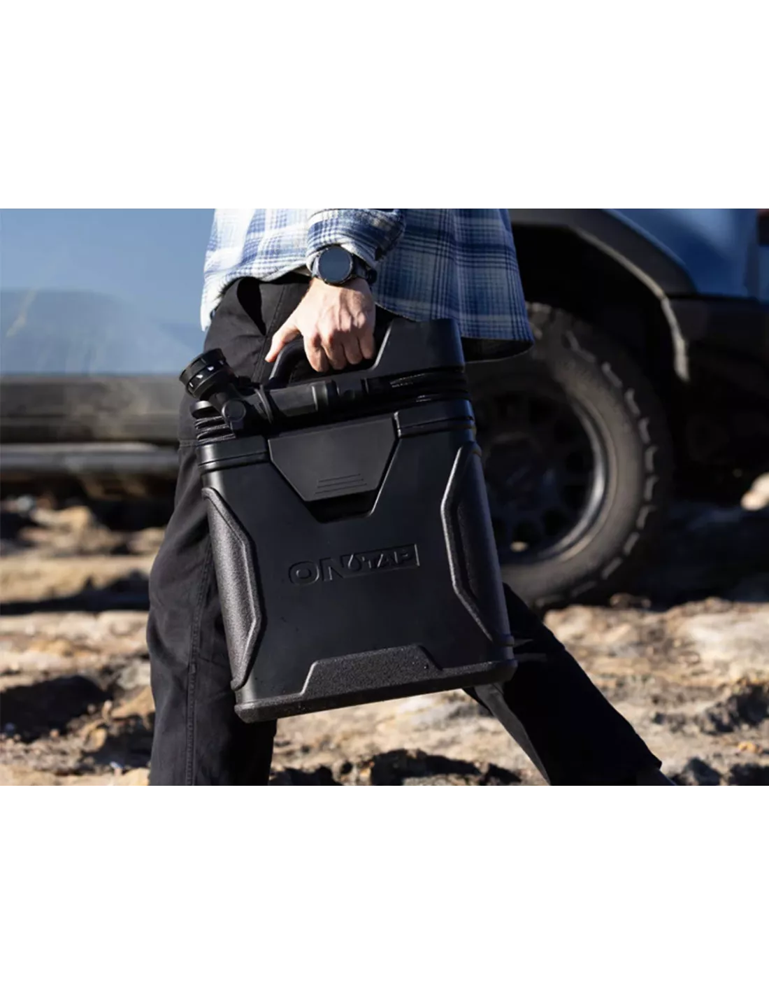 Jerry Can Ontap Roam 16L zwarte douche ONTAP - 4x4 accessoire
