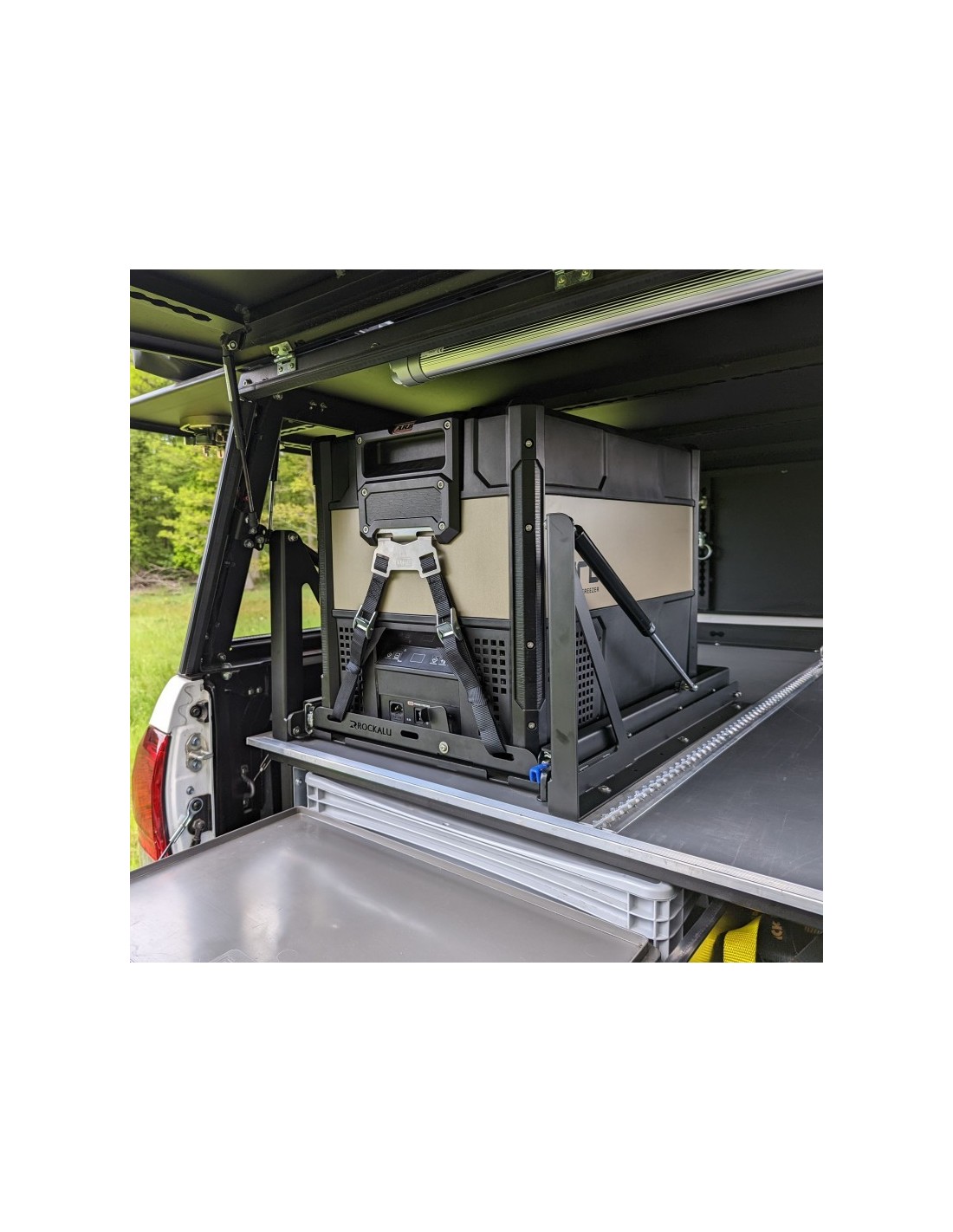 ROCKALU Schiebe- / Kippfach für Kühlschrank (750x430mm)