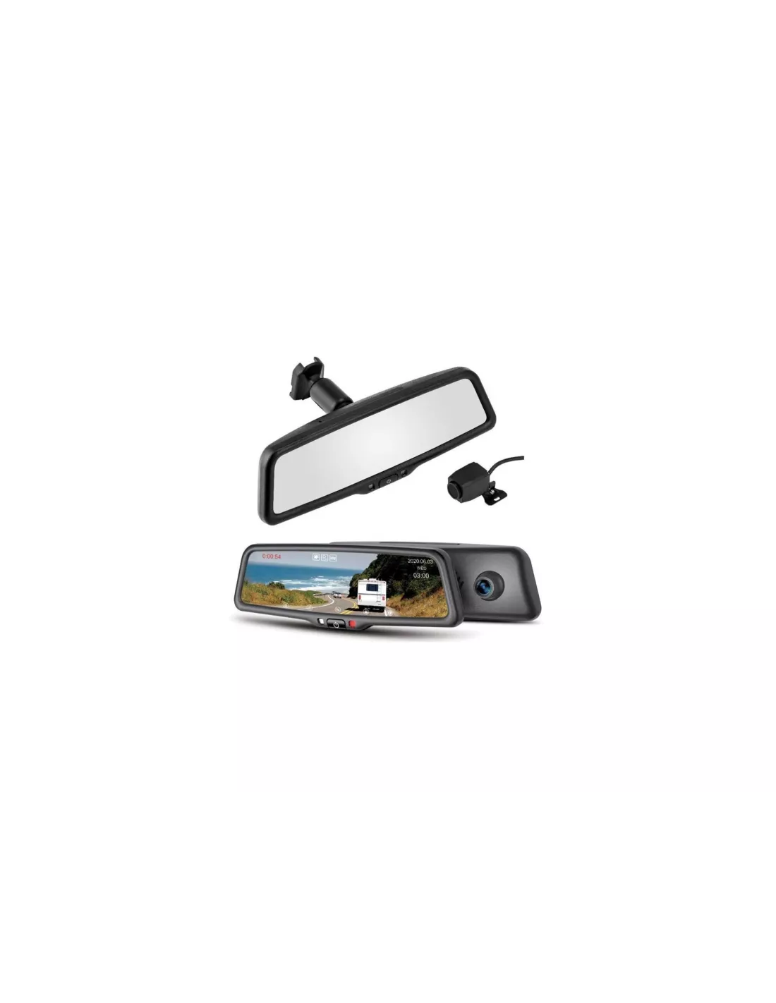 Umkehrende Kamera + Dashcam in Zentralspiegel ARB 1080p ARB -