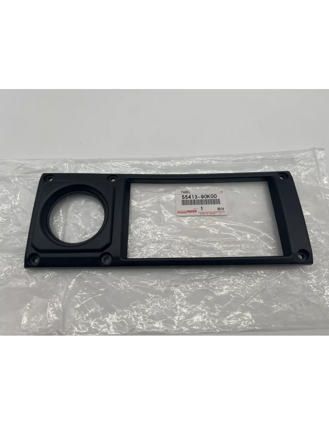 Entourage autoradio poste double DIN Série 7 avant 2009 TOYOTA -