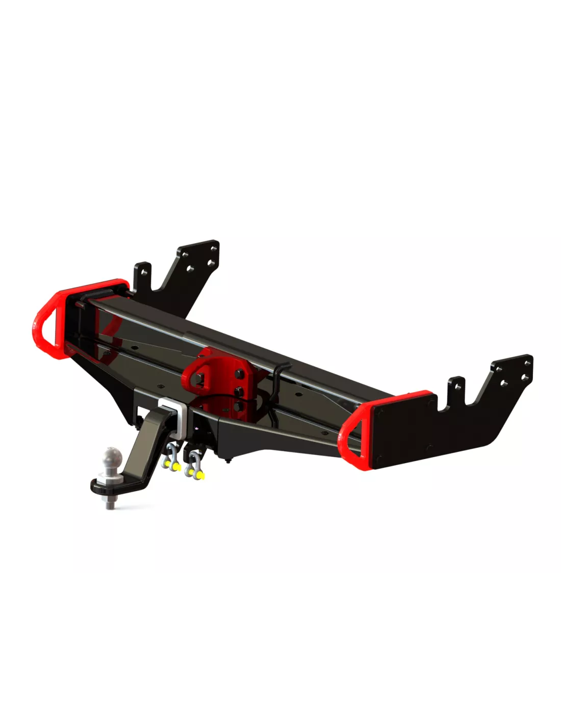 Attelage spécifique avec carré 50mm intégré Toyota HZJ79 Double