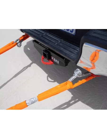 Attelage sous pare-choc avec carré 50mm intégré Toyota Hilux Revo