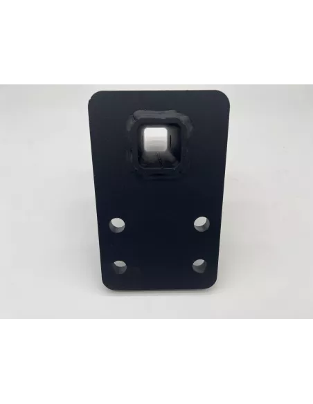 Entretoise homologuée carré 2 attelage plaque 4 trous N4-Offroad