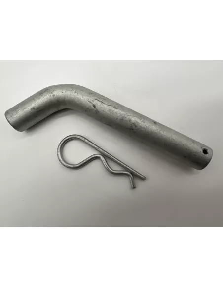 Axe et Goupille de fixation pour carré 2 d'attelage type US