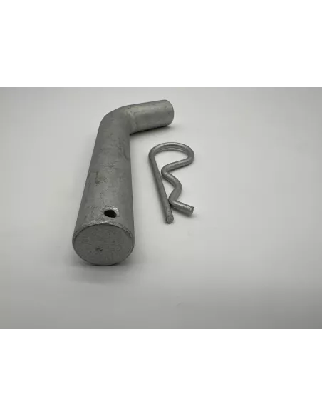 Axe et Goupille de fixation pour carré 2 d'attelage type US
