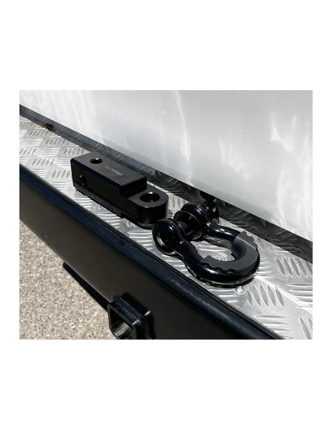 Anhängerkupplung 50mm Stahl Tiefen mit Traktion Manila 4.7t -