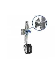 Telescopisch jockeywiel Offroad 750kg 285-710mm ARK - 4x4 accessoire