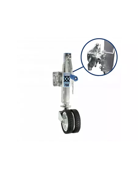 Roue jockey télescopique offroad 750Kg 285-710mm ARK - accessoire 4x4