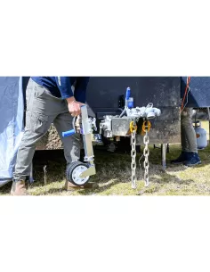 Teleskop-Jockey-Rad Offroad 750kg 285-710mm ARK - 4x4 Zubehör 2