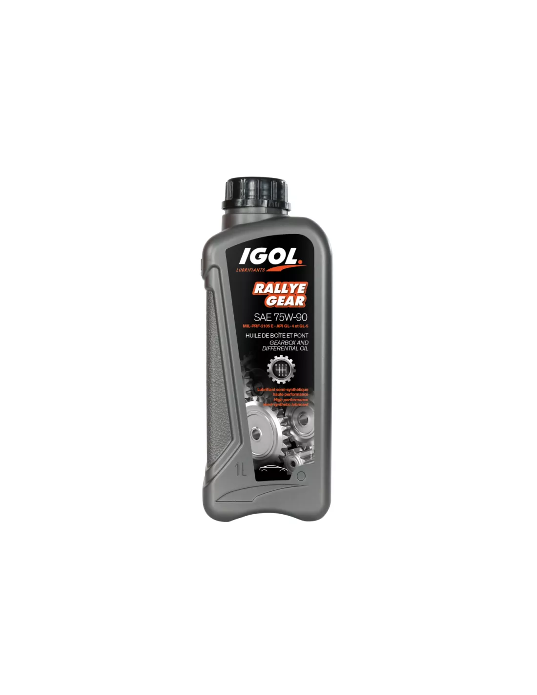 Huile transmission IGOL 75W90 - Bidon 1L IGOL - accessoire 4x4