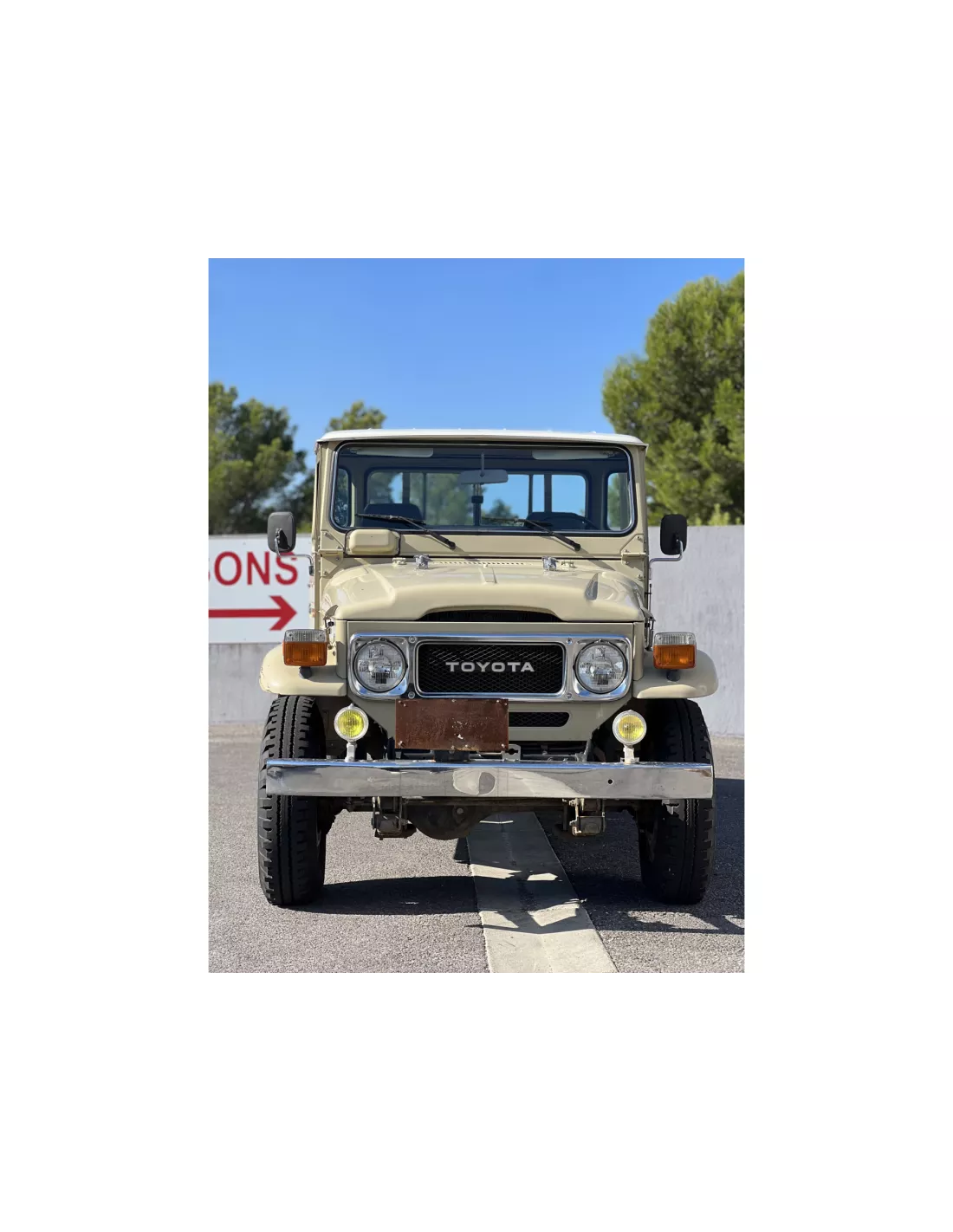 Toyota Land Cruiser FJ45 4.2L 135CH 1983 - 4x4 Zubehör