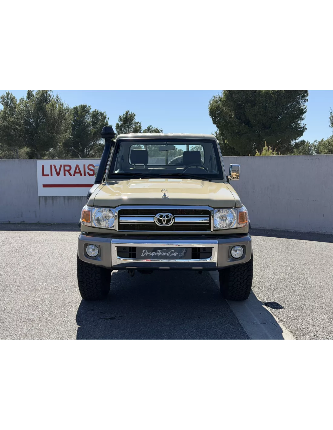 TOYOTA LC GRJ79 SIMPLE CAB BEIGE - accessoire 4x4