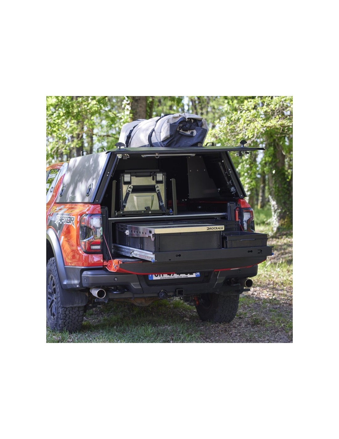 copy of Plateau coulissant avec tiroirs CARRYBOY pour véhicules pickup
