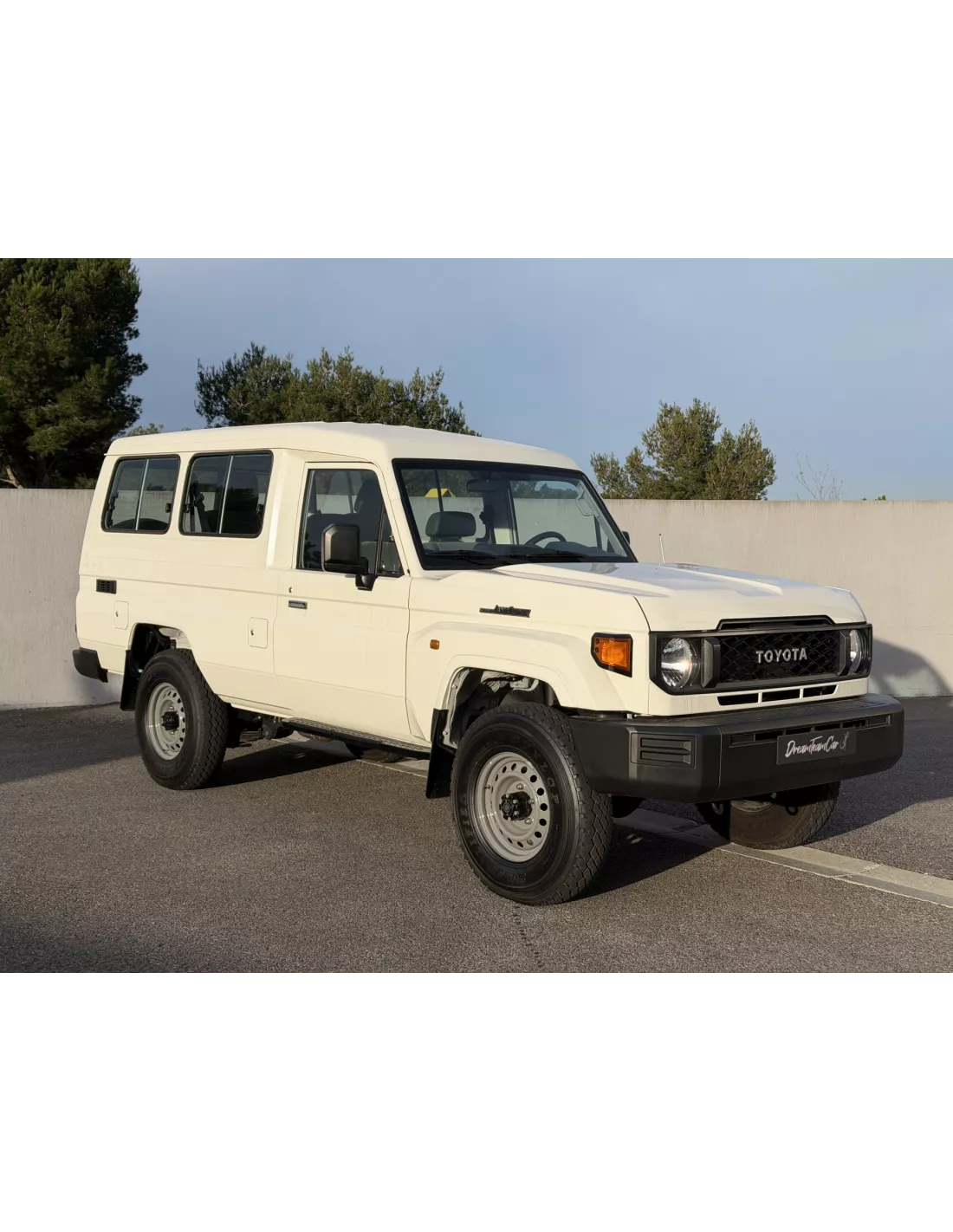 TOYOTA GRJ78 BVM witgrijs interieur - 4x4 accessoire
