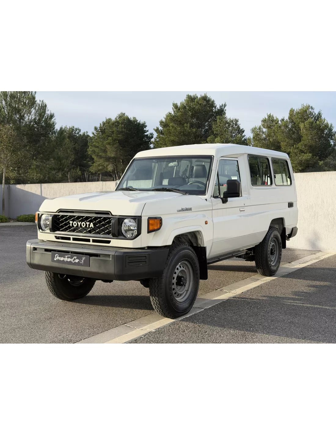 TOYOTA GRJ78 BVM witgrijs interieur - 4x4 accessoire