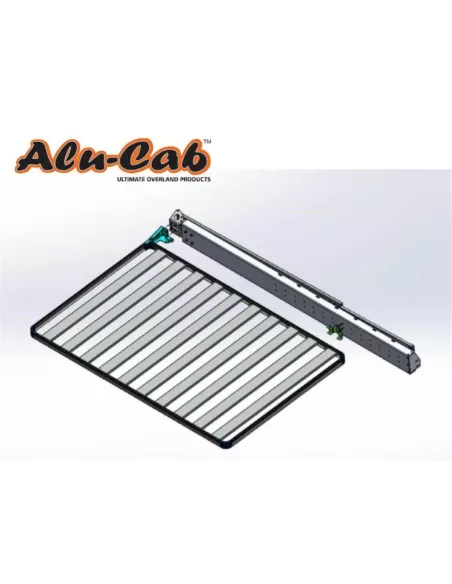 Support de auvent 270° 180° et 2M droit pour galerie slimline Front