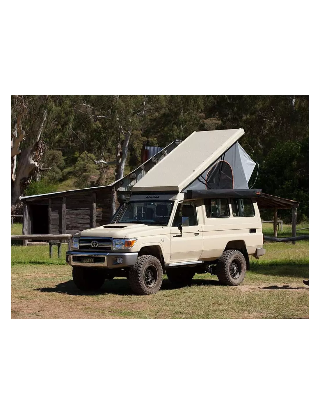 Right Luifel Houder 270 ° voor het hevend dak Hercules Toyota HZJ78