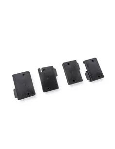 Kit de 4 embouts plastique noir de store Classic JAMES BAROUD -