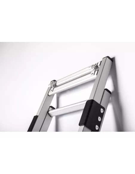 Échelle large aluminium coulissante 38.5x310cm tente de toit JAMES
