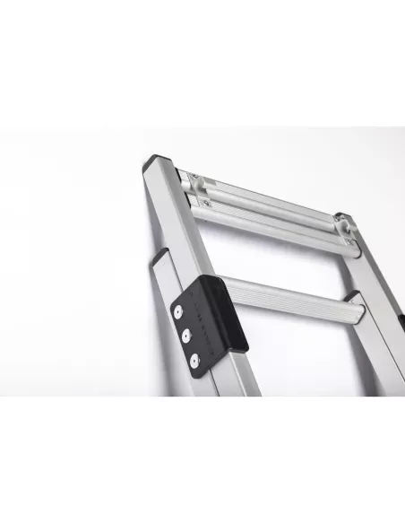 Échelle large aluminium coulissante 38.5x310cm tente de toit JAMES