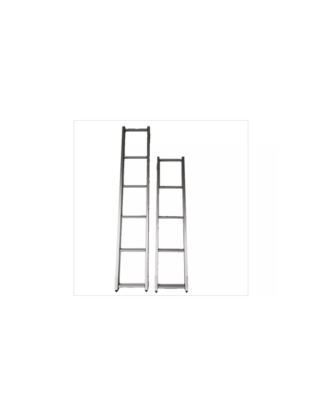 Échelle aluminium coulissante 31.5x246cm tente de toit JAMES BAROUD -