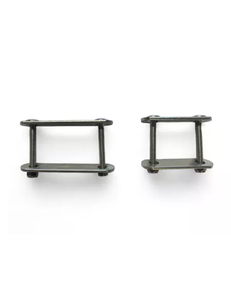Patte de fixation entraxe 45mm HD en acier pour tente coque rigide