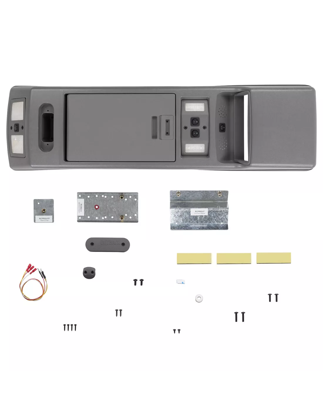KDJ12 dakconsole 4WD INTERIOR - 4x4 accessoire