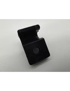 Filet de rangement avec cadre acier noir 370x200mm - avec cavaliers 2